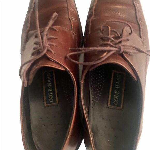 Cole Haan Mens Dress Shoes Derby Size 11.5 M Brown Leather Lace Up Waterproof main image 15